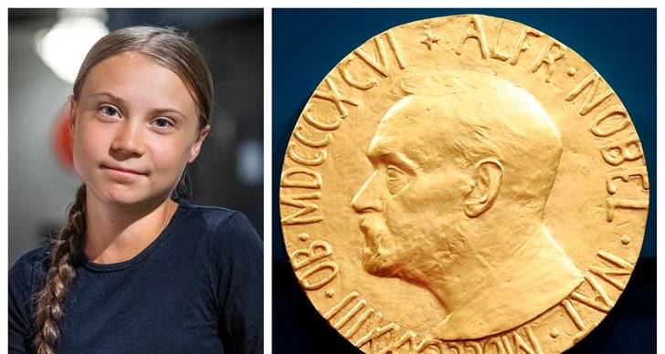 Nobels Fredspris, Greta Thunberg